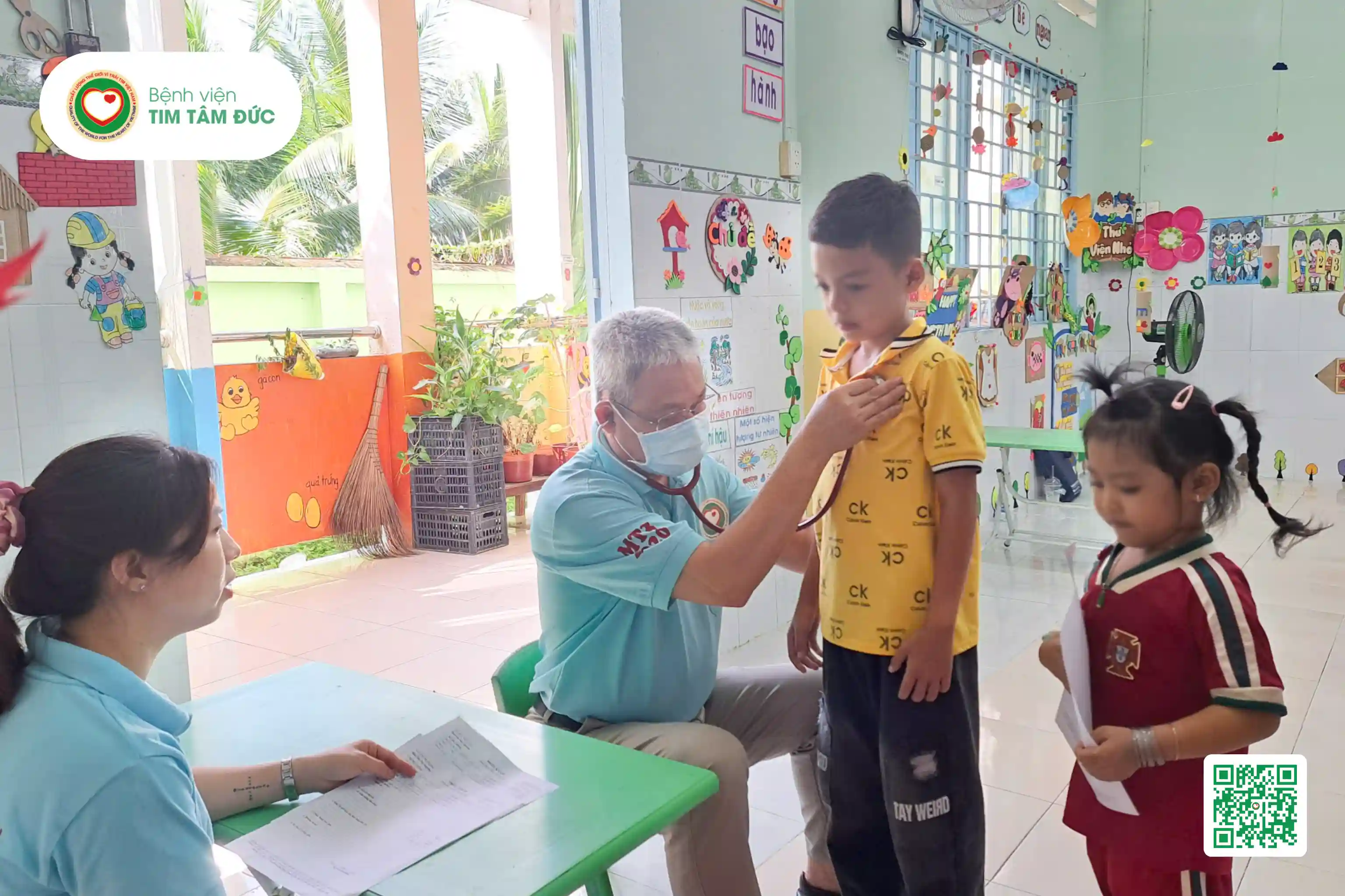 thông báo khám sàng lọc bệnh tim bẩm sinh tại Đồng Tháp