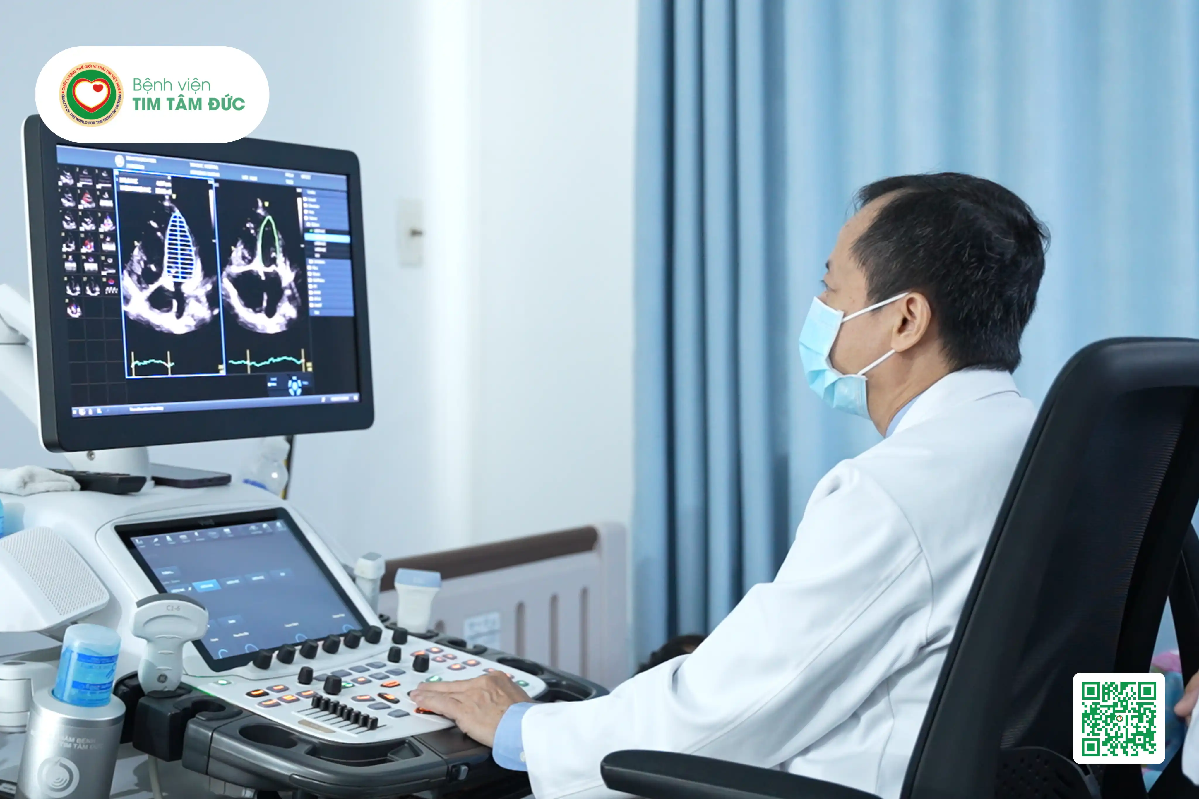 siêu âm tim giúp bác sĩ chẩn đoán các bệnh lý tim mạch