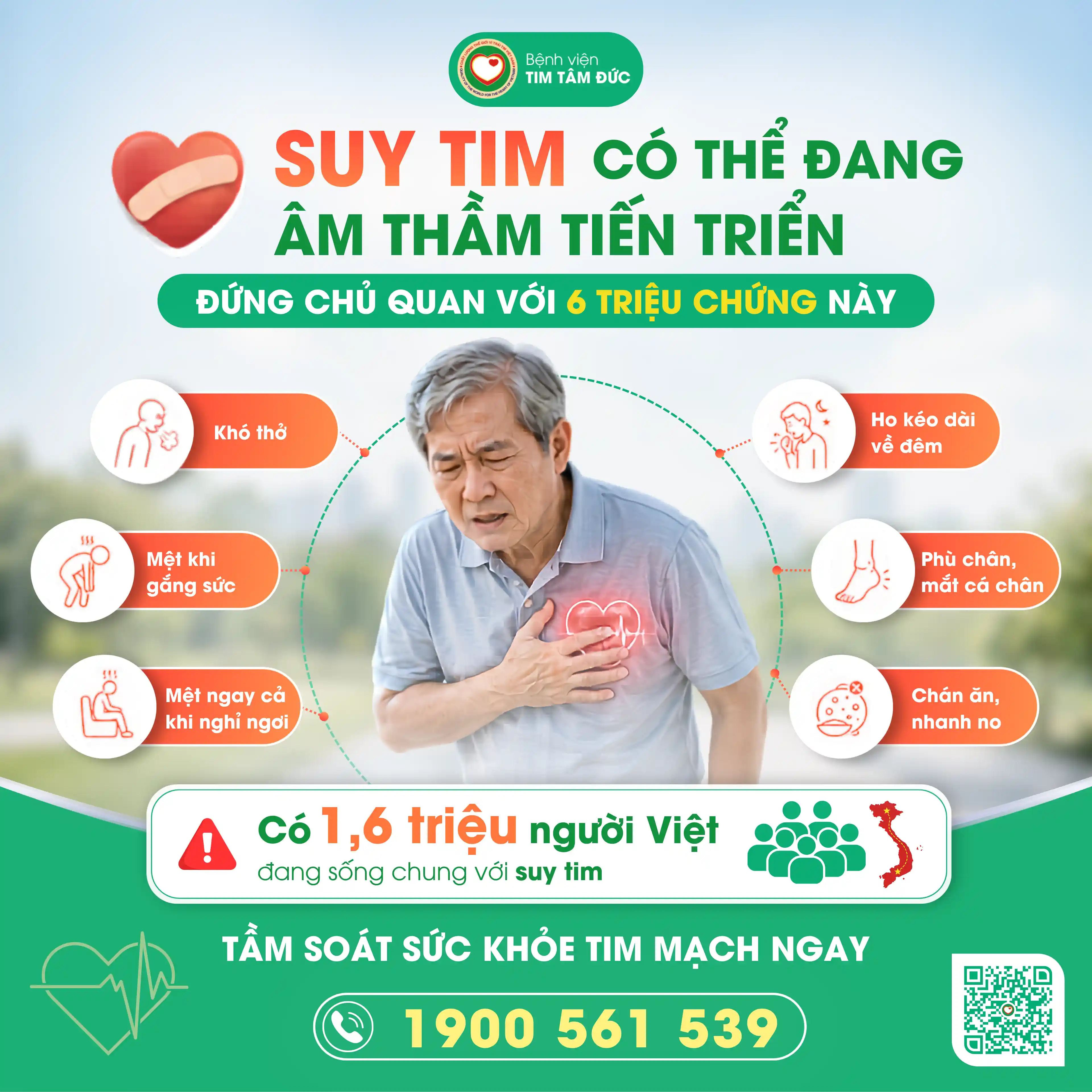triệu chứng bệnh suy tim