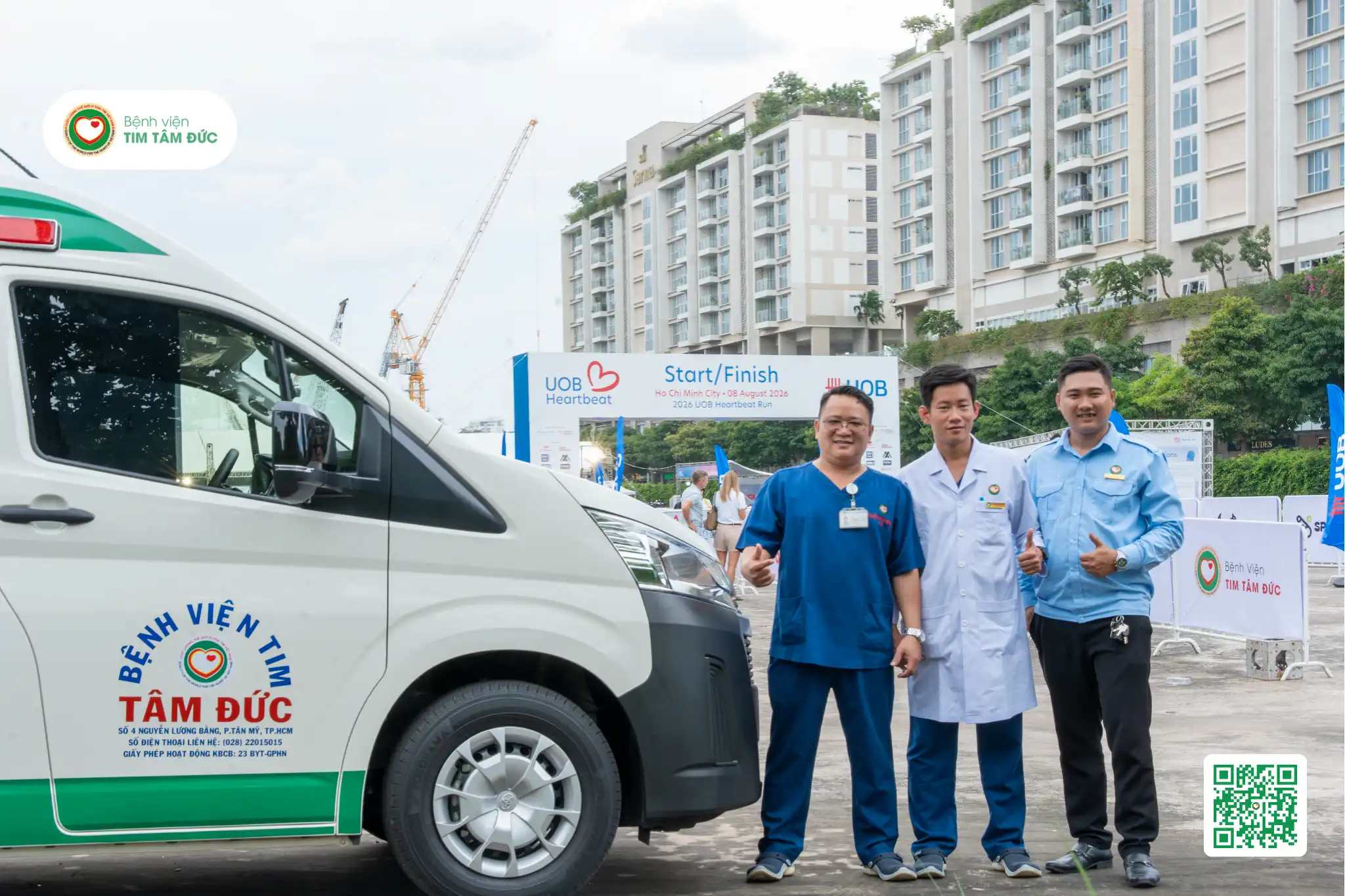 Bệnh viện Tim Tâm Đức tiếp tục vinh dự trở thành Đối tác Y tế của UOB Heartbeat 2026
