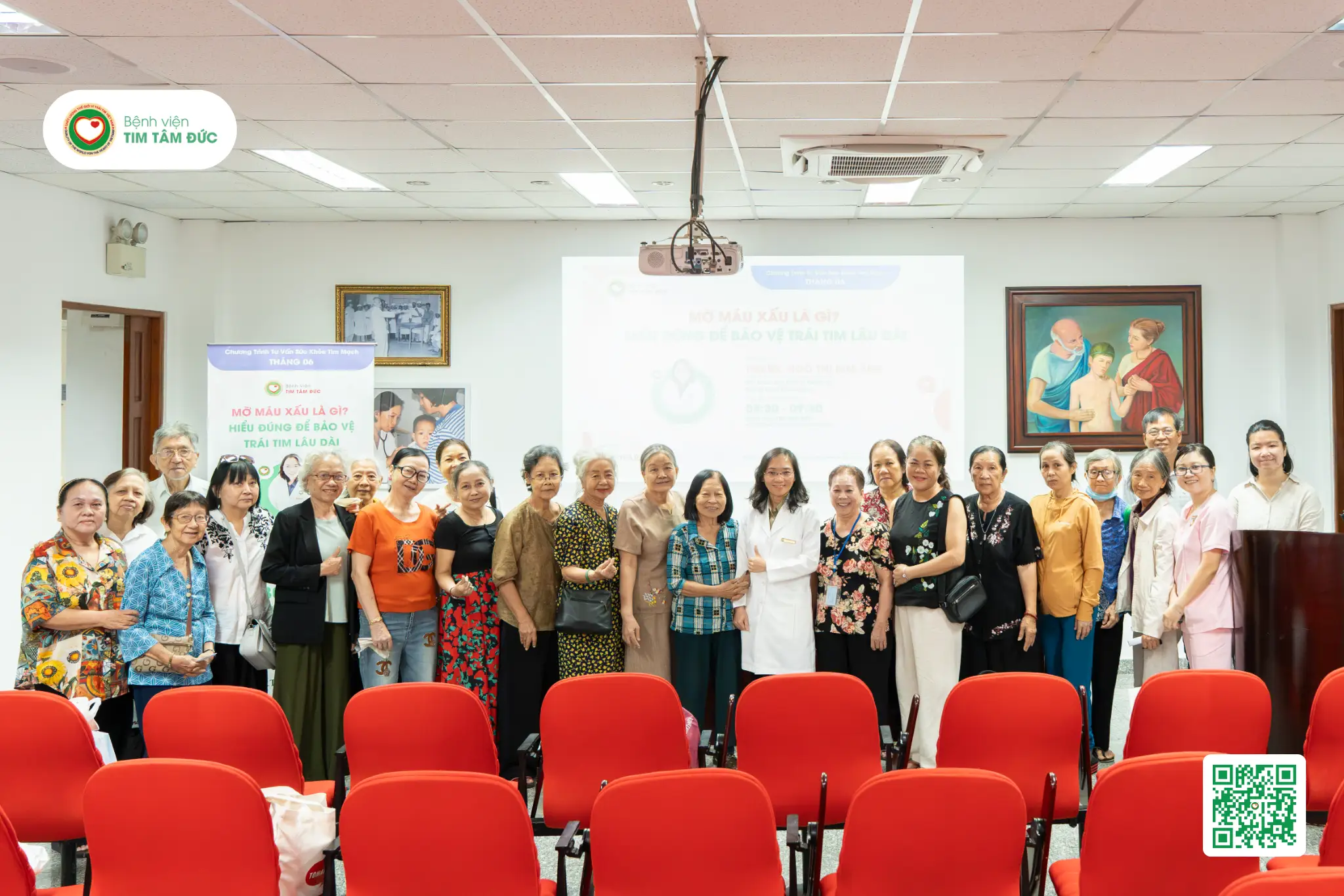 chương trình tư vấn sức khỏe tim mạch với chủ đề "Mỡ máu cao – Hiểu đúng để bảo vệ tim mạch"