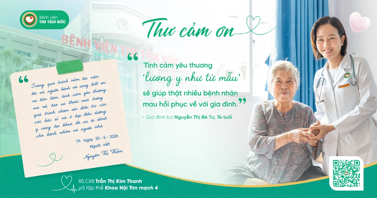2 tuần “giải cứu” bệnh nhân cao tuổi nhiều bệnh nền khỏi thuyên tắc phổi có thể gây suy hô hấp, đột tử