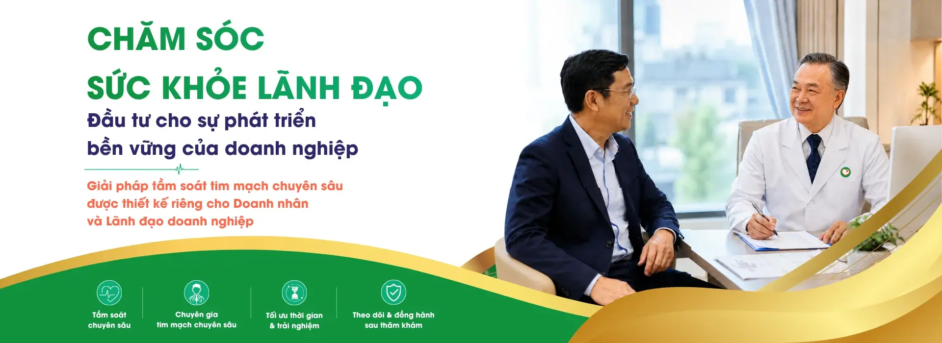 Ban lãnh đạo Vietsovpetro tin chọn khám sức khỏe tim mạch chuyên sâu tại Bệnh viện Tim Tâm Đức