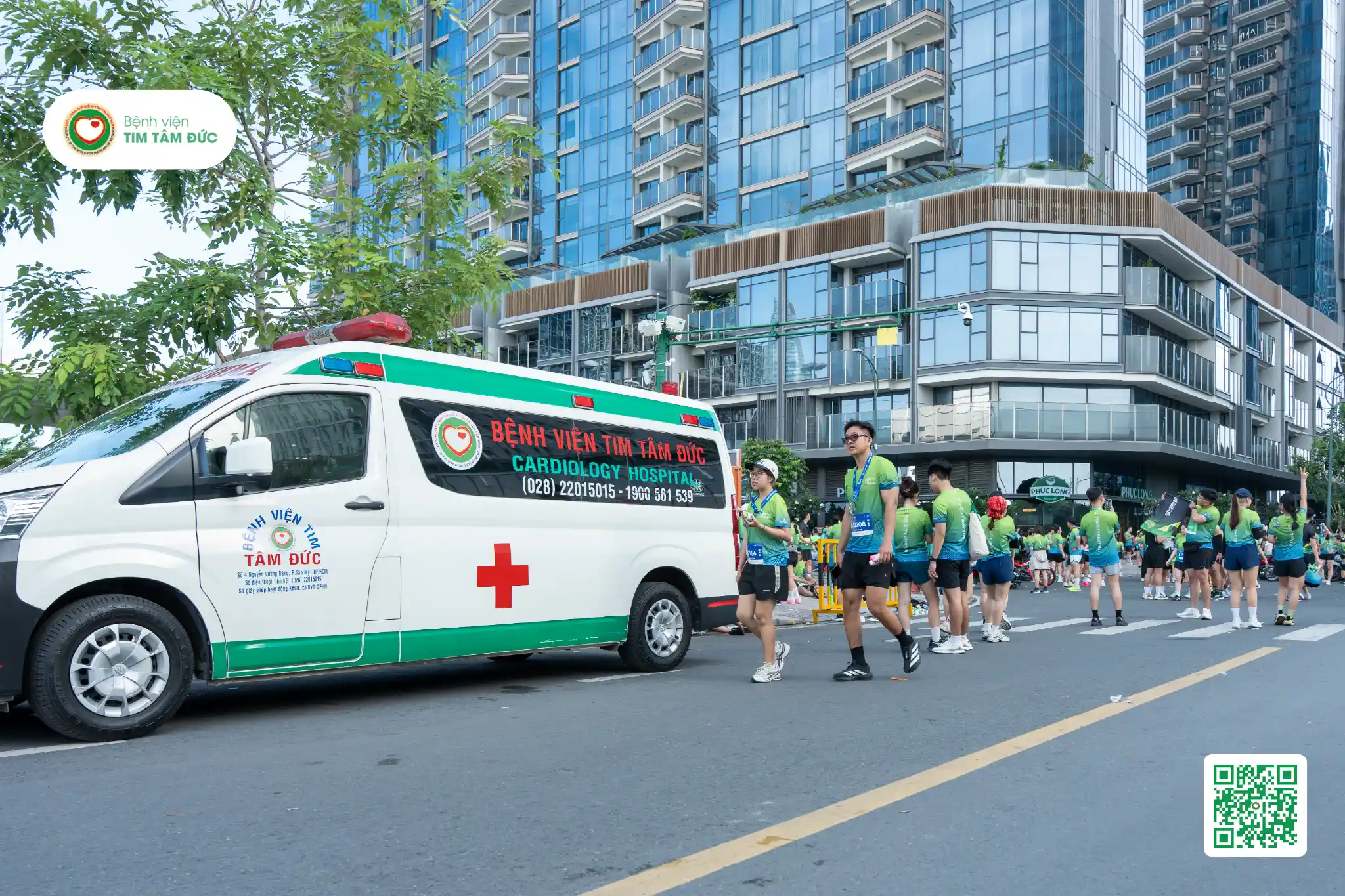 Bệnh viện Tim Tâm Đức đồng hành đảm bảo công tác y tế tại VPBank HCMC Music Half Marathon 2026 - Tin tức Tim Tâm Đức