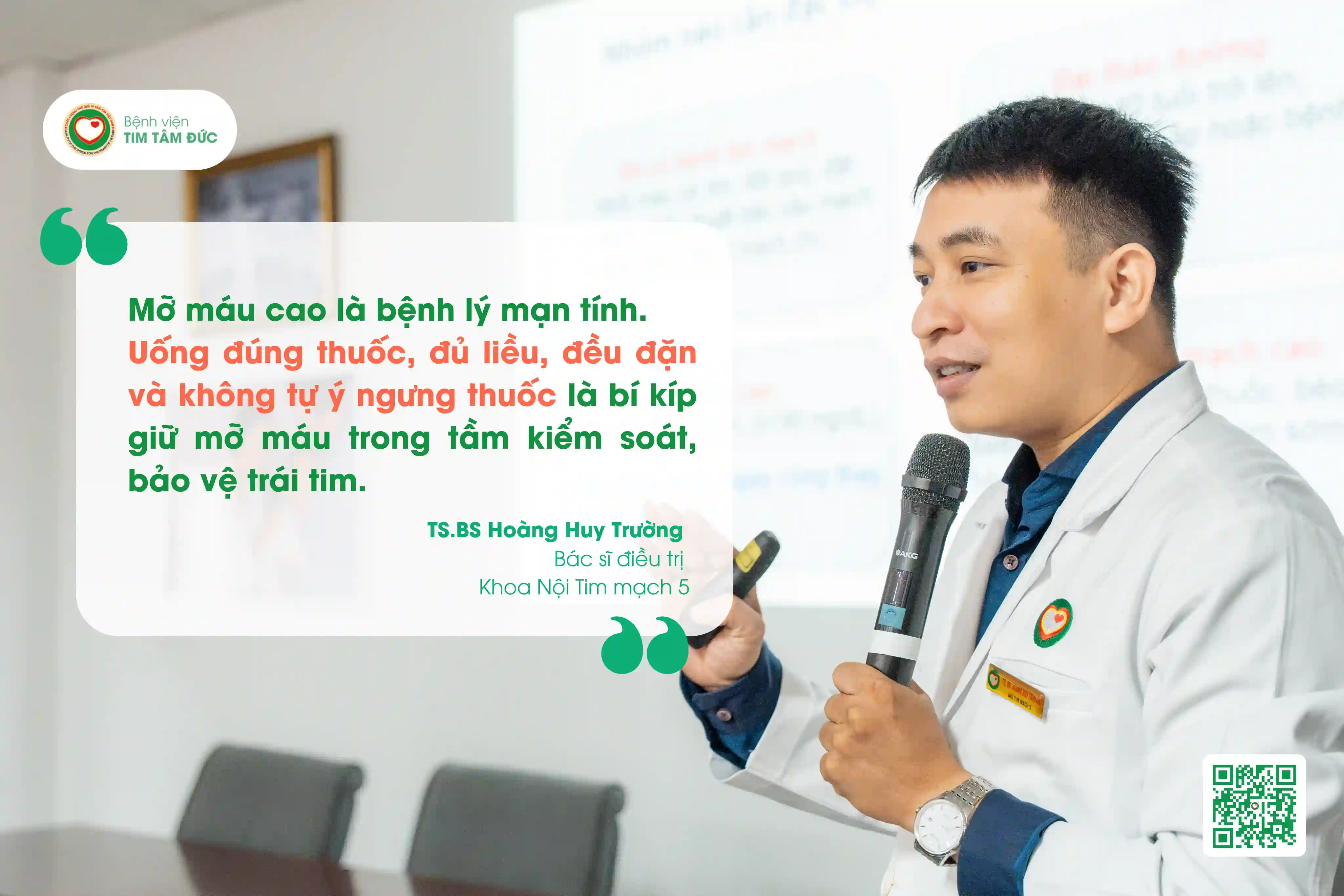 Tư vấn sức khỏe tim mạch Tháng 8/2026: Kiến thức quan trọng giúp kiểm soát mỡ máu hiệu quả