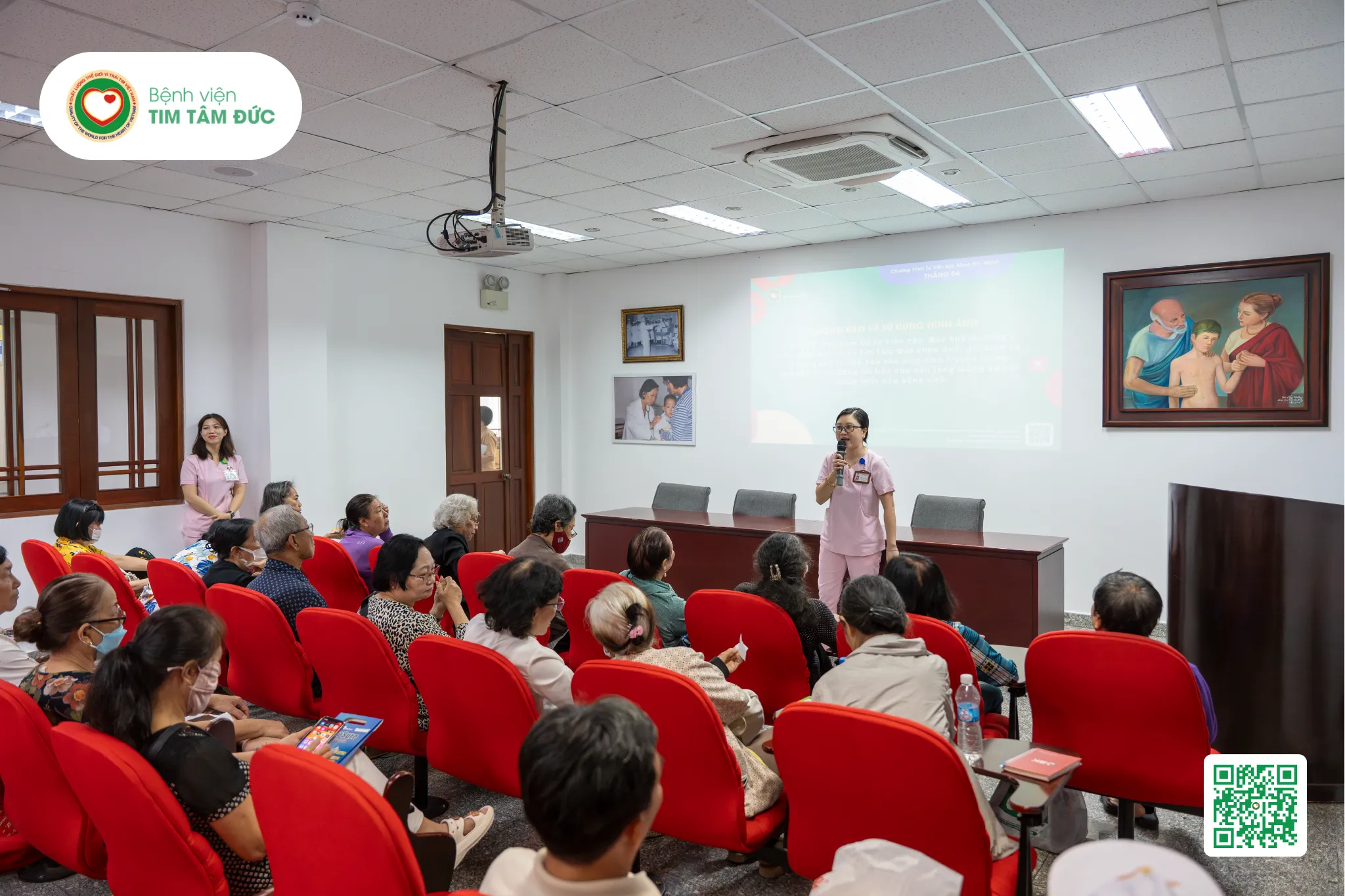 chương trình Tư vấn Sức khỏe tháng 04 đã diễn ra với sự tham gia đông đảo của quý bệnh nhân và thân nhân