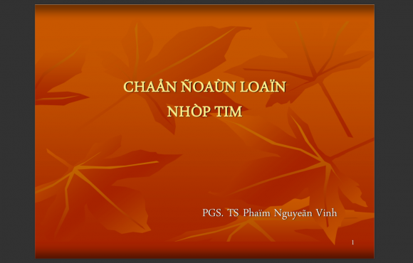 Chẩn đoán loạn nhịp tim