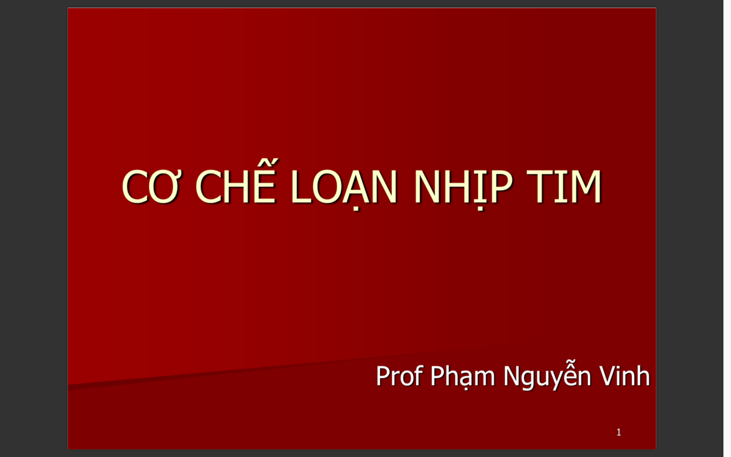 Cơ chế loạn nhịp tim