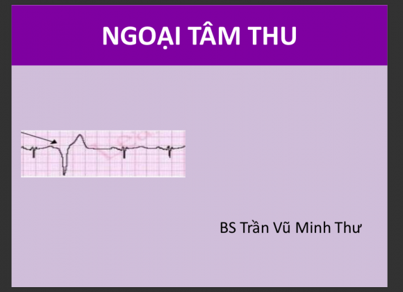 Ngoại tâm thu 2018