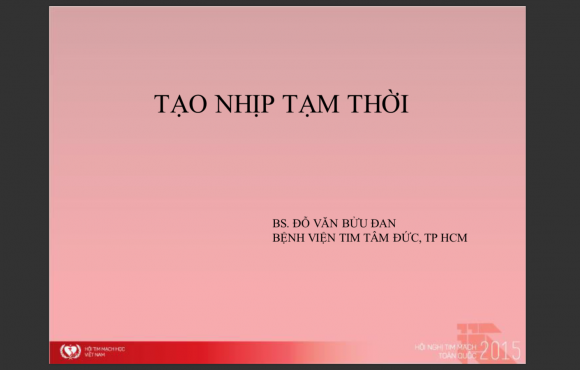 Tạo nhịp tạm thời