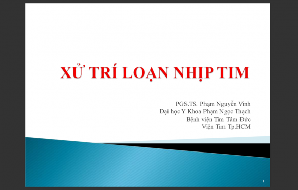 Xử trí loạn nhịp tim