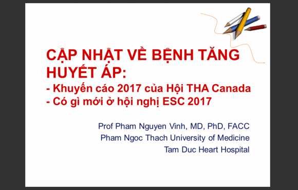 Cập nhật Tăng huyết áp 2017