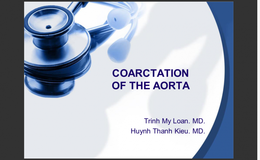 Coarctation of the aorta