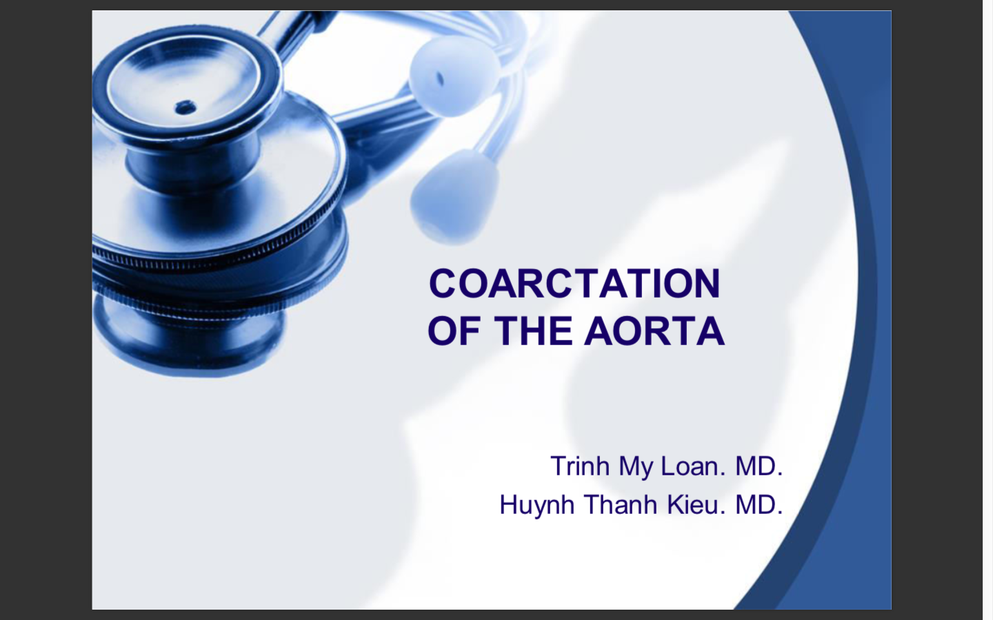 Coarctation of the aorta