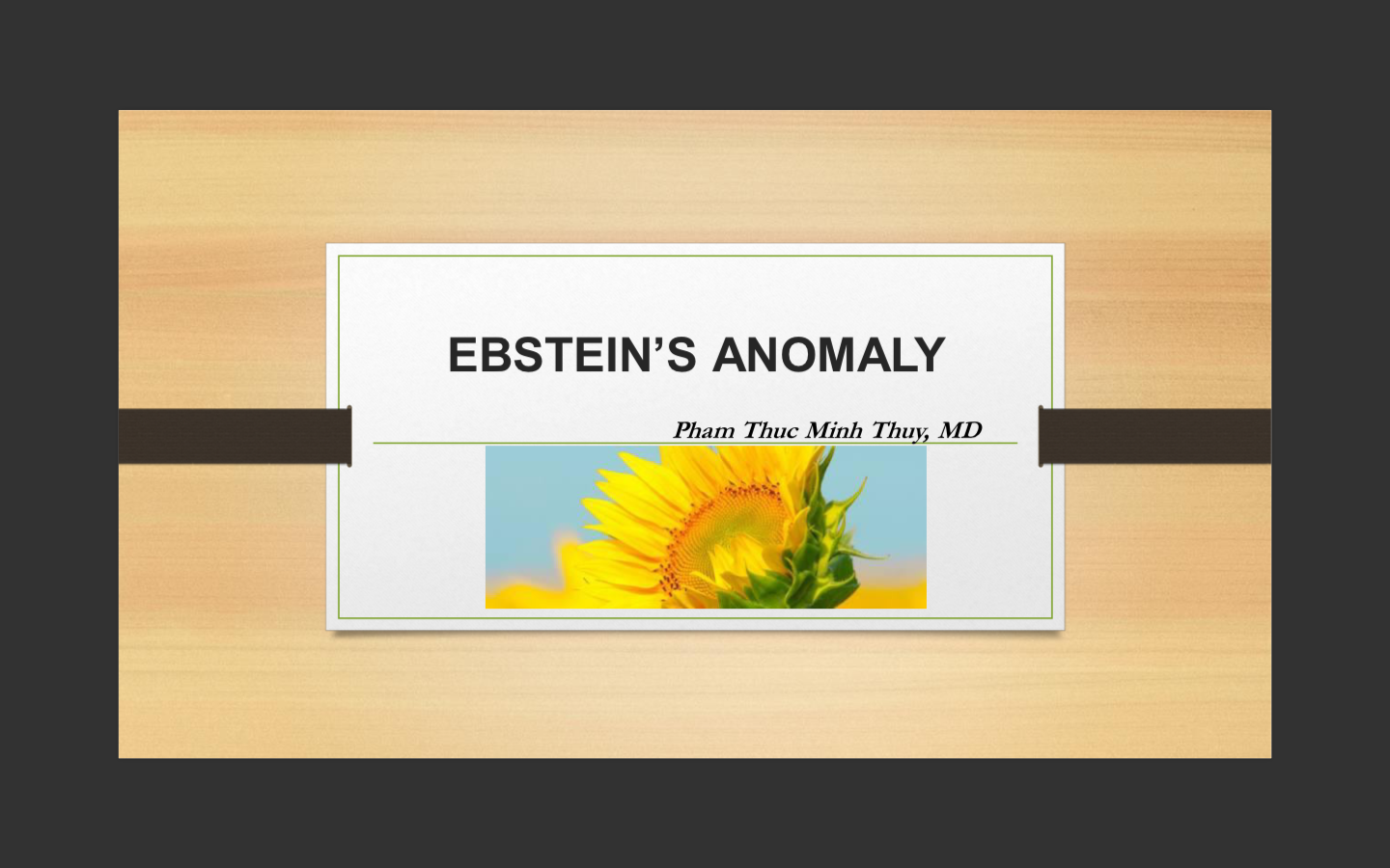 Ebstein s anomaly