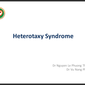 Heterotaxy Syndrome