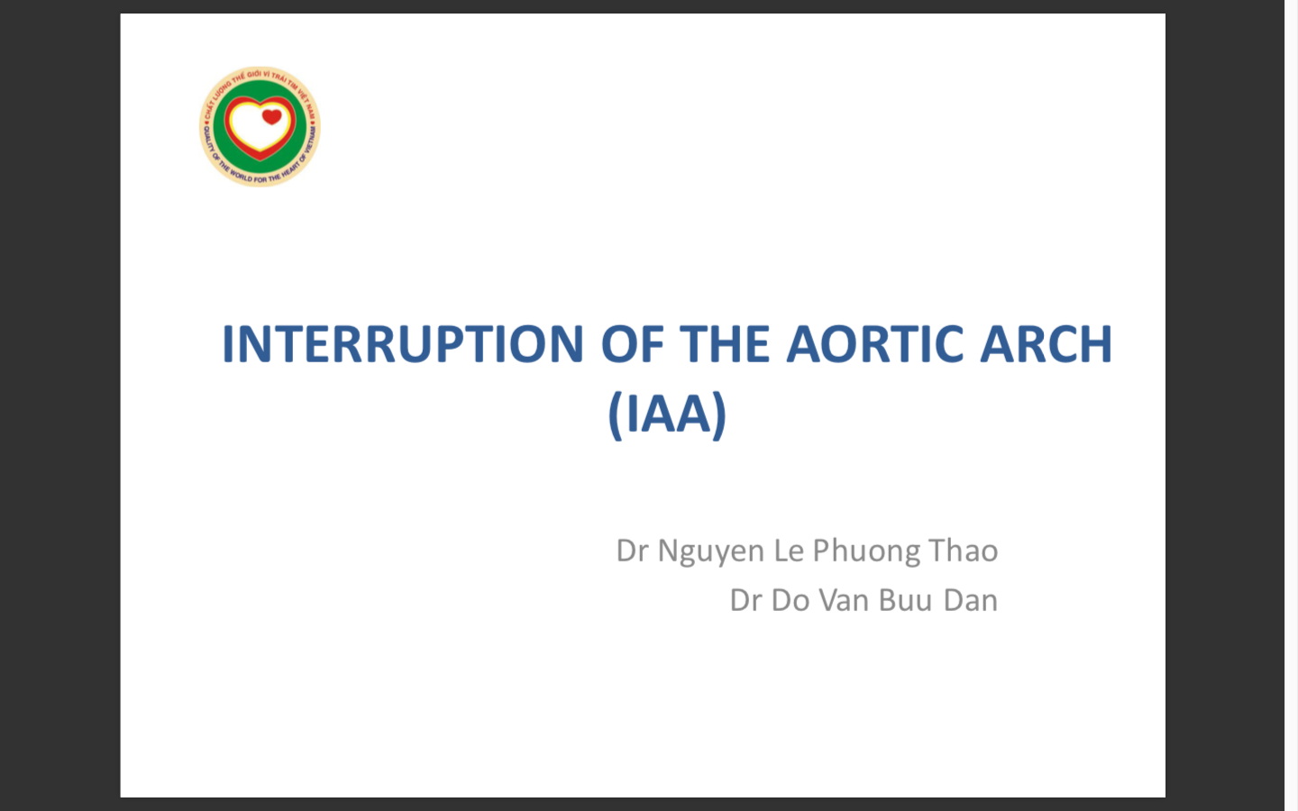 Interrupted Aortic Arch