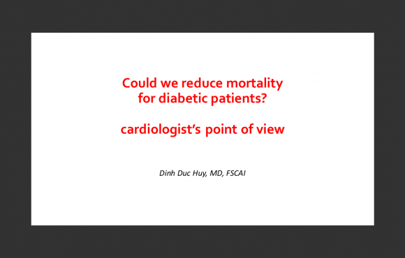 Could we reduce mortality for diabetic patients