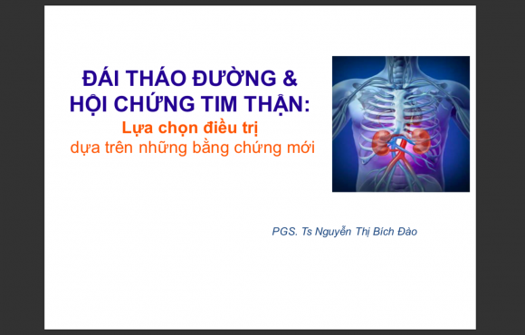 Đái tháo đường và hội chứng Tim thận – Lựa chọn điều trị dựa trên những bằng chứng mới