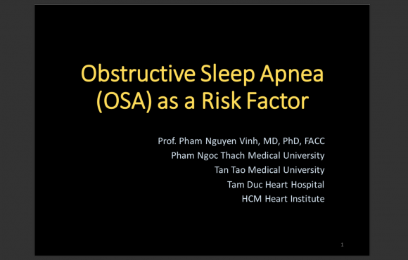 Obstructive Sleep Apnea as a Risk Factor