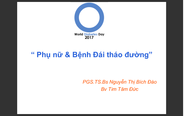 TS Dao WDD 2017 - Bv Tâm Đức