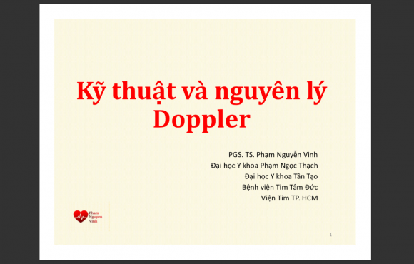 Kỹ thuật và nguyên lý Doppler