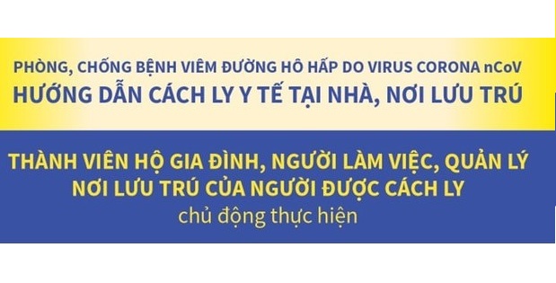 HƯỚNG DẪN PHÒNG BỆNH ĐỐI VỚI NGƯỜI ĐẾN CÁC ĐỊA ĐIỂM MÀ BỆNH NHÂN 1347 TỪNG ĐẾN
