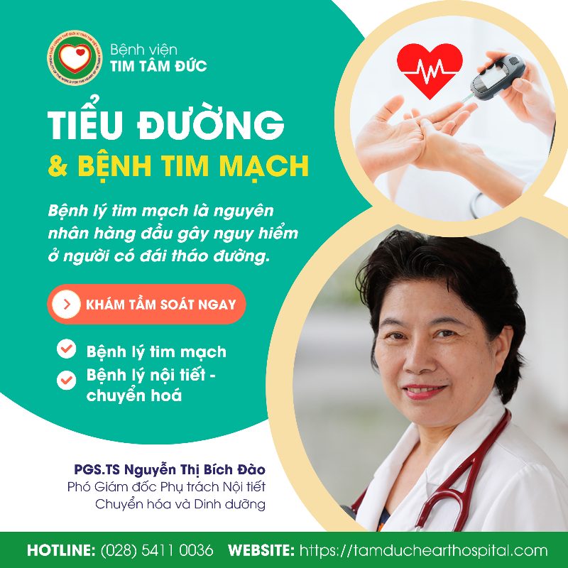 PGS.TS.BS. NGUYỄN THỊ BÍCH ĐÀO - CHỦ TỊCH HỘI ĐÁI THÁO ĐƯỜNG - NỘI TIẾT TP. HCM
