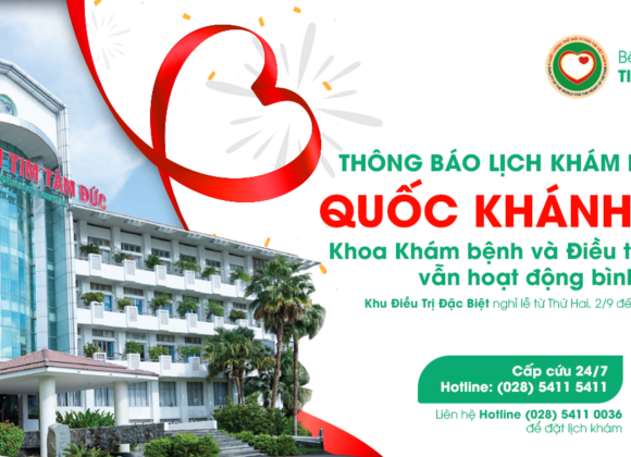 THÔNG BÁO LỊCH KHÁM NGÀY LỄ QUỐC KHÁNH 2/9