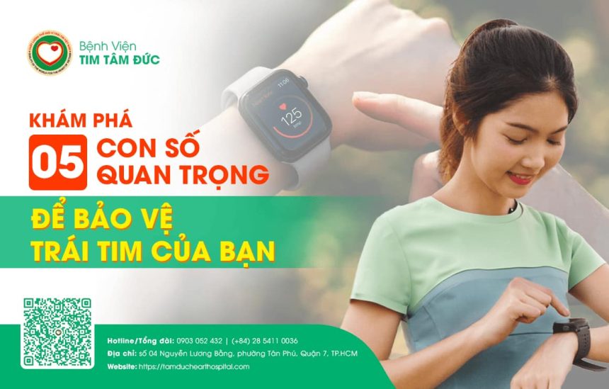 Để tim khỏe bạn cần biết 5 con số quan trọng này