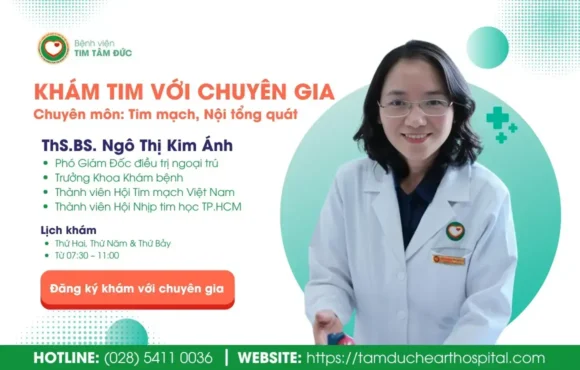 Khám tim với chuyên gia - ThS.BS Ngô Thị Kim Ánh