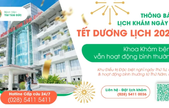 Thông báo lịch khám Tết 2025