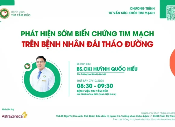 Phát hiện sớm biến chứng tim mạch trên bệnh nhân đái tháo đường