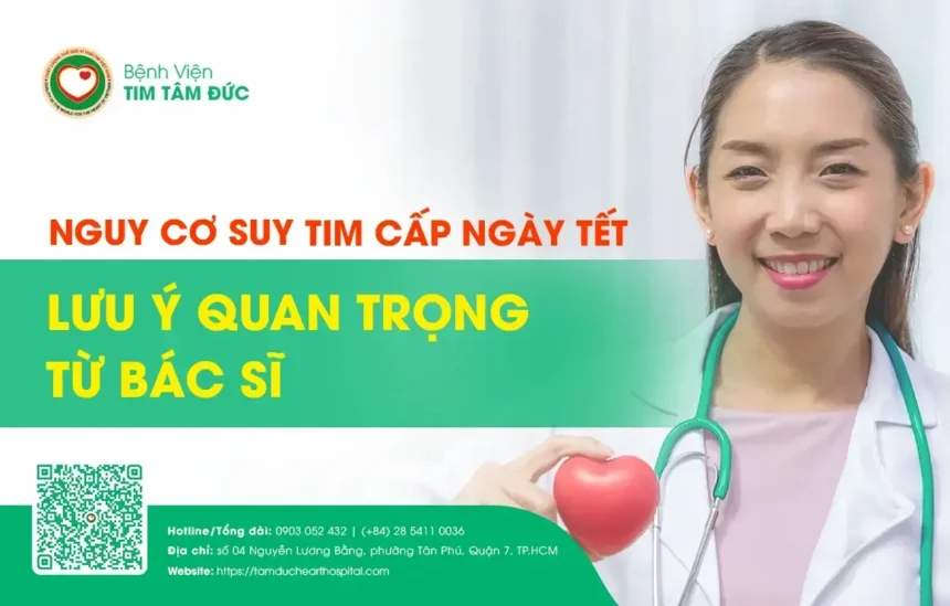 suy tim cấp ngày tết