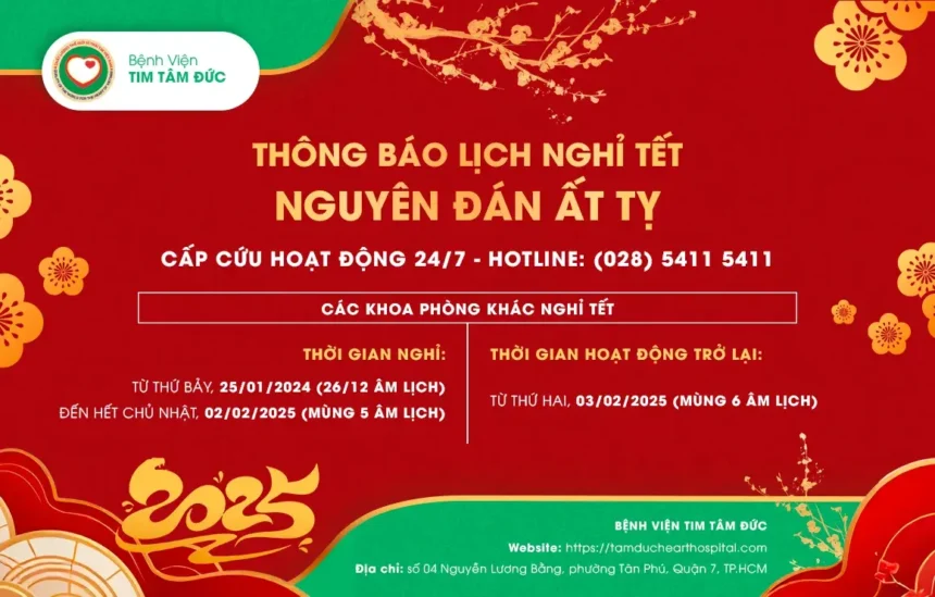 Thông báo nghỉ Tết 2025