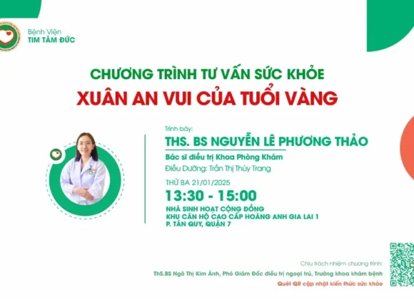 Tư vấn sức khỏe tim mạch 01-2025