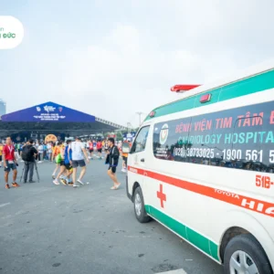Giải chạy ‘Tự hào Thành phố Tôi yêu – Cúp Agribank 2025’ – Bệnh viện Tim Tâm Đức đồng hành vận động viên về đích vui khỏe