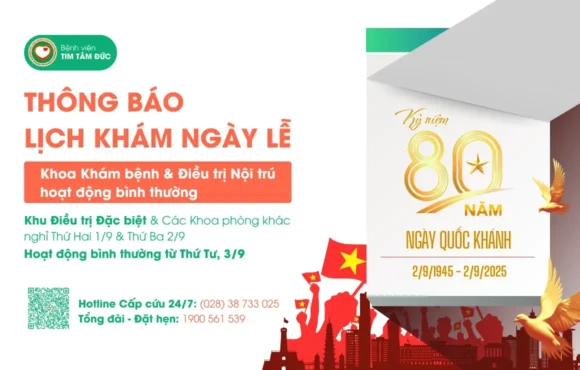 Thông báo lịch lễ quốc khánh 2/9