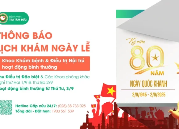 Thông báo lịch lễ quốc khánh 2/9