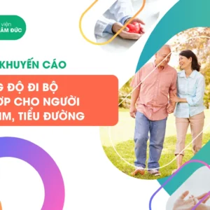 Bác sĩ khuyến cáo cường độ đi bộ cho người bệnh tim mạch, tiểu đường