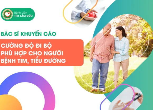 Bác sĩ khuyến cáo cường độ đi bộ cho người bệnh tim mạch, tiểu đường