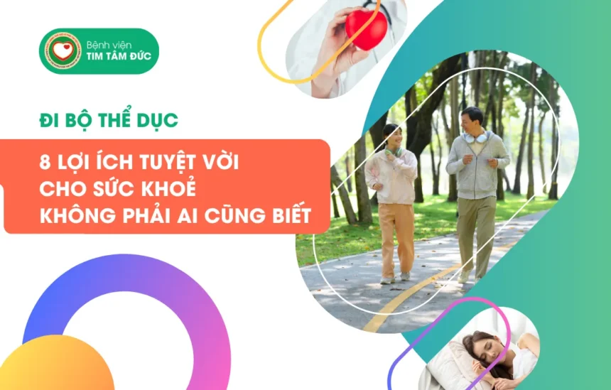 lợi ích của đi bộ với sức khoẻ