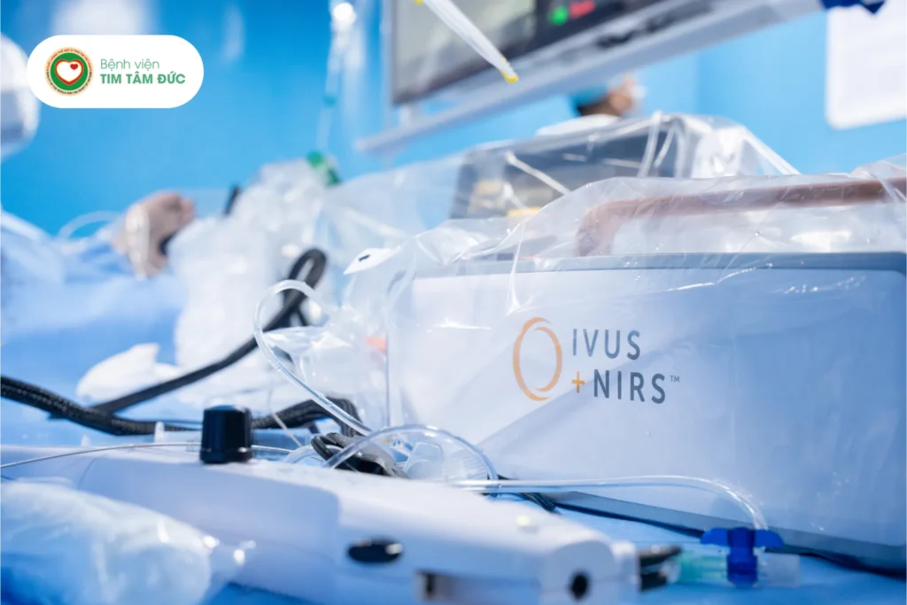 Tim Tâm Đức ứng dụng IVUS – NIRS