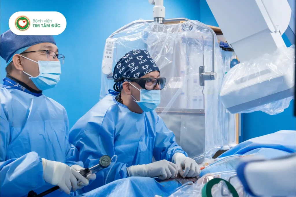 Tâm Đức ứng dụng kỹ thuật mới trong lĩnh vực can thiệp tim mạch