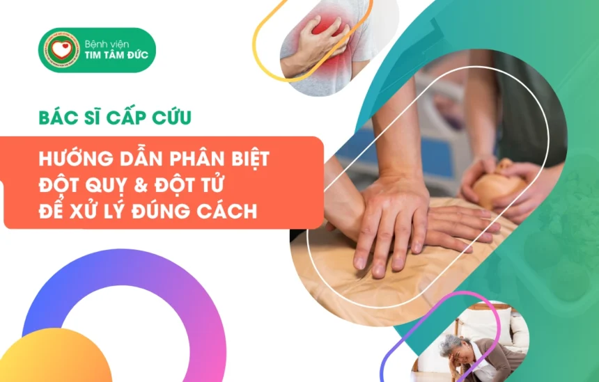 bác sĩ hướng dẫn phân biệt đột tử và đột quỵ