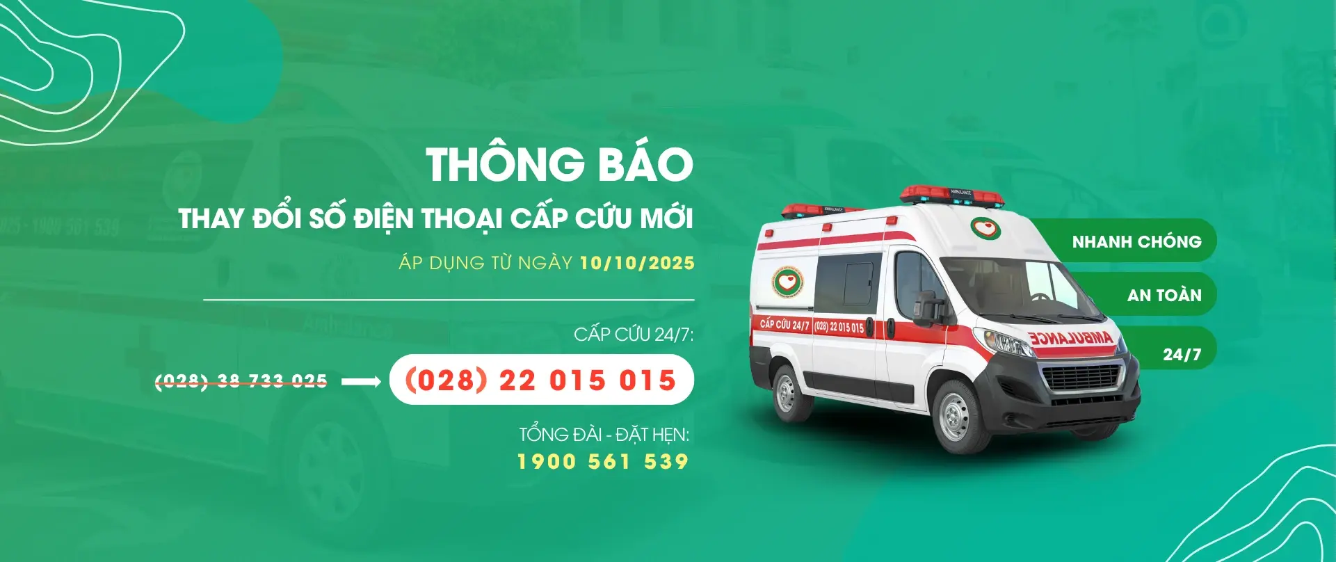 Slide web - Số điện thoại cấp cứu 10.2025