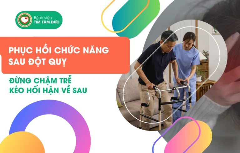 Phục hồi chức năng sau đột quỵ: Đừng chậm trễ!