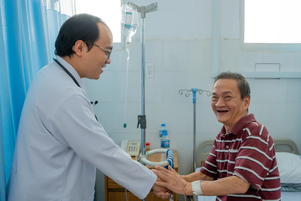 BS Trần Hữu Hà và Chú Dương Đắc Thịnh