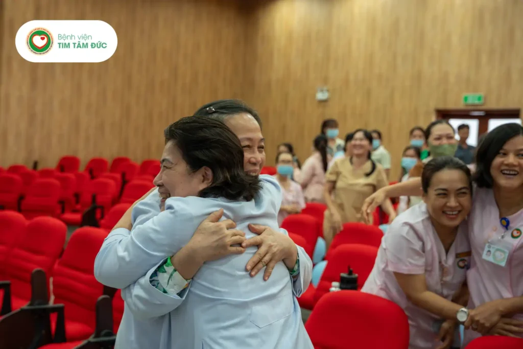 Đội ngũ Bệnh viện Tim Tâm Đức gắn kết.