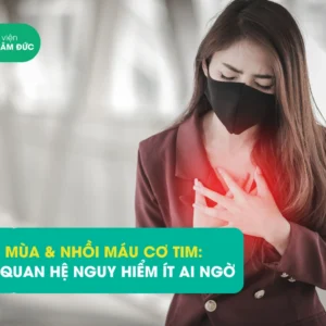 cúm mùa và nhồi máu cơ tim